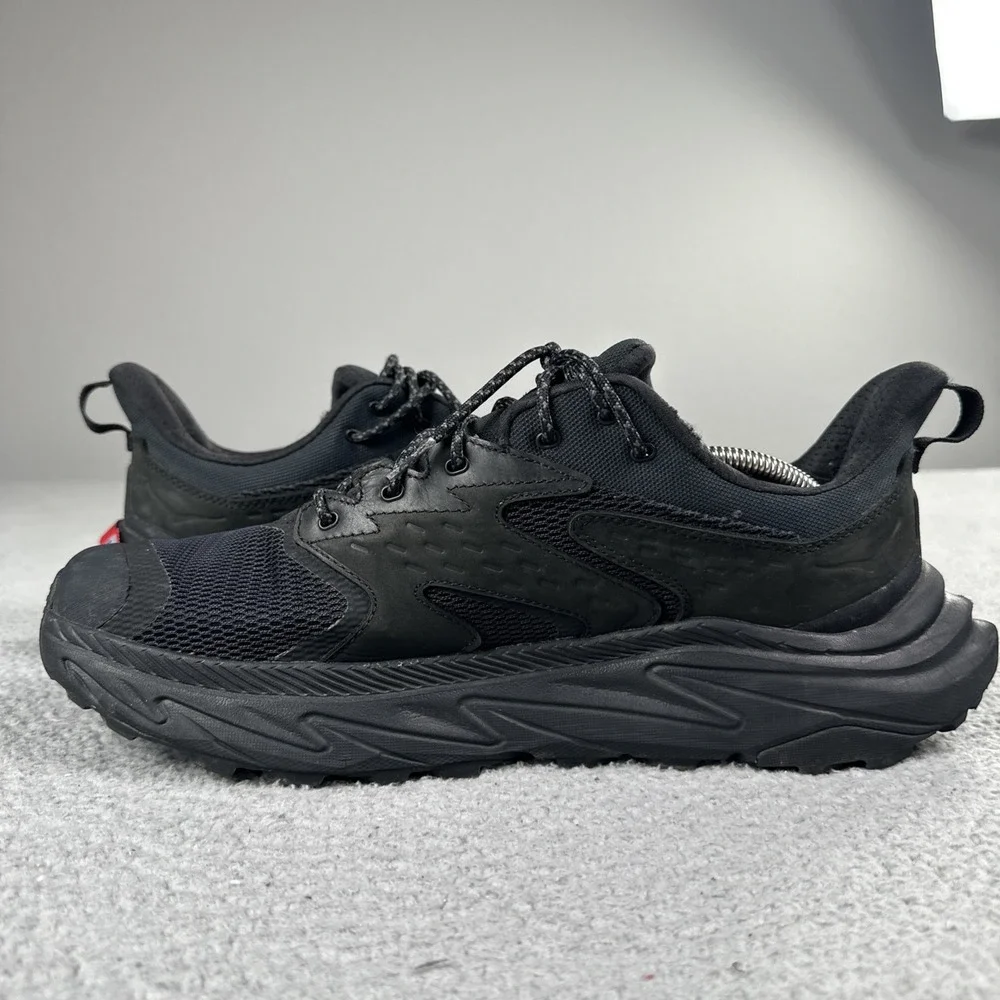 Hoka One One Anacapa 2 Low GTX Gore Tex Hiking Shoes Men 13D Black 1141632FBBLC